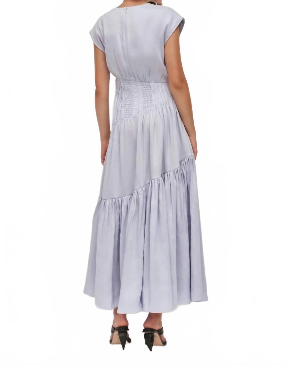 NEW AJE. ecliptica midi dress in french blue - Picture 2 of 4